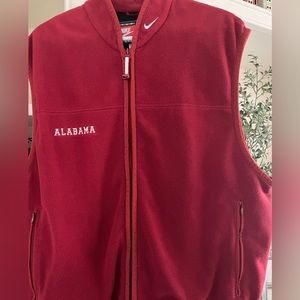 Alabama Nike fleece vest